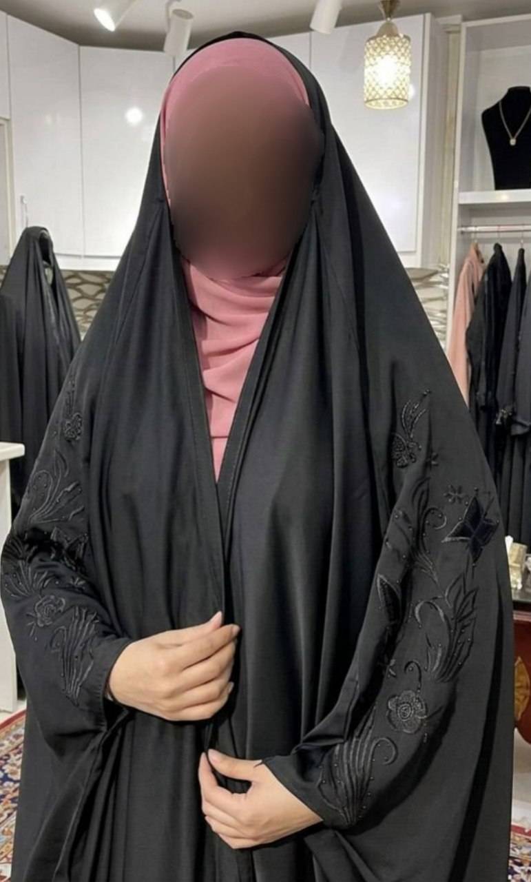 چادر جده گلدوزی جنس کن کن مروارید